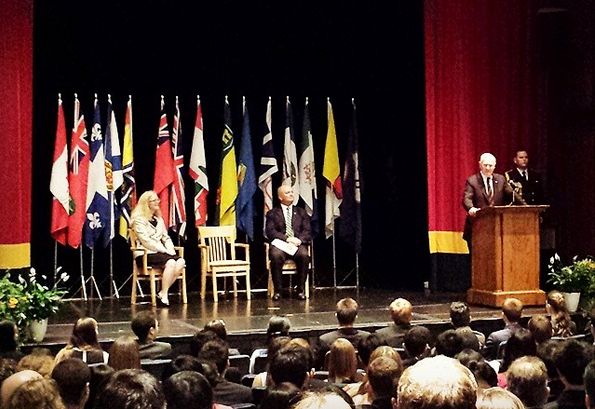 Ashna Maredia receives Duke of Edinburgh award