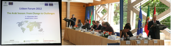 Aga Khan Development Network (AKDN) Portugal, the United Nations Alliance of Civilizations and the North-South Centre of the Council of Europe have been hosted on multiple occasions at the Centro Ismaili – Lisboa, as part of the annual Lisbon Forum.