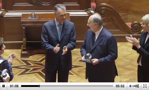 President Cavaco Silva's Speech in Portuguese Parliament honoring His Highness the Aga Khan