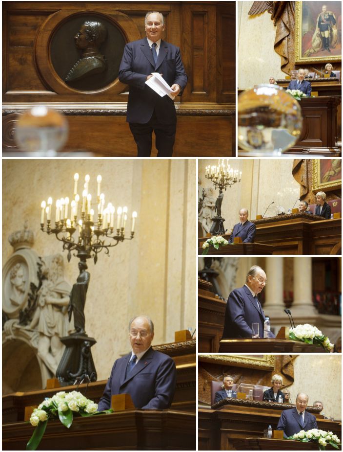 Photographs: President of the Portuguese Republic presented North-South Prize to His Highness the Aga Khan and to Suzanne Jabbour