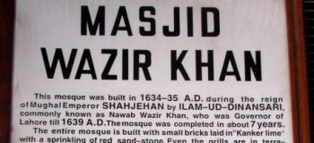 Masjid Wazir Khan Lahore needs renovation - Aga Khan Trust for Culture to analyze issues faced by the structure