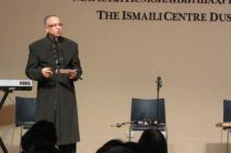 AKDN Resident Representative for Tajikistan Munir Merali addresses the Navroz gathering at the Ismaili Centre, Dushanbe. Photo: TheIsmaili.org/ AKDN Tajikistan