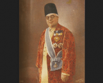 Aga Khan III in full regalia