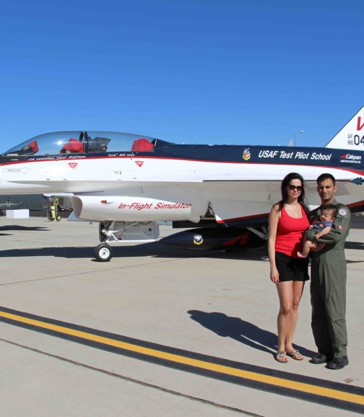 Jameel Janjua: Canadian tops USAF test pilot course | Royal Canadian Air Force