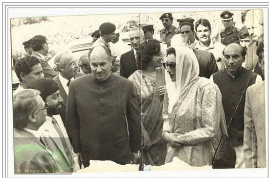Historical Photograph: His Highness the Aga Khan with Prime Minister of Pakistan