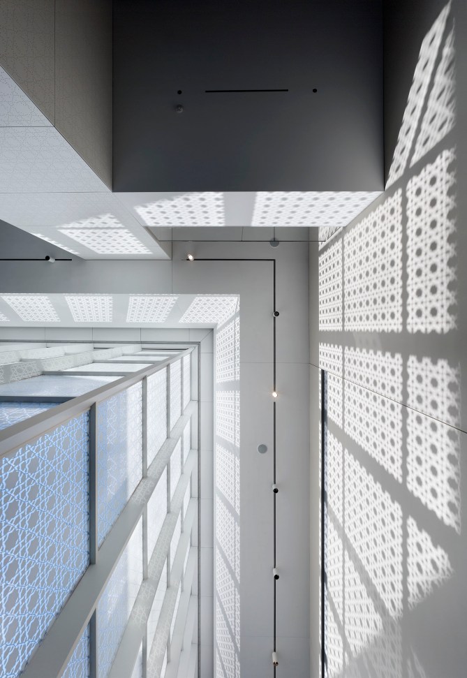Aga Khan Museum Light Shadow Geometry 2 - Architectural Photography by Tom Arban