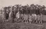 Historical Photograph: 1945, Nairobi, Kenya: His Highness the Aga Khan III at Scouts Rally
