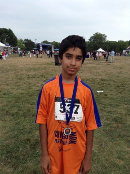 Aga Khan Foundation USA Chicago PartnershipsInAction Walk/Run September 8, 2013. Total time: 34:46