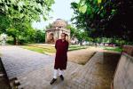 Ratish Nanda outside a Lodi-era tomb in Lado Sarai, New Delhi. Photo- Pradeep Gaur:Mint