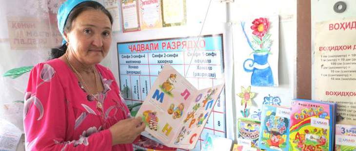 Children in Tajikistan: Reading Their Way Out of Poverty