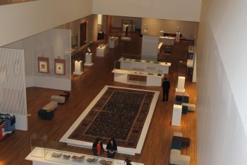 The Aga Khan Museum will hold a collection of 1,000 artefacts: texts, architectural elements, fountains, crystal, paintings, shahnameh or epic poems, Qurans, pottery, metalworks, and many other items from the personal collection of His Highness the Aga Khan and his family. (Image:Ismailimail/ASJM) <br> Click the image to learn more >>