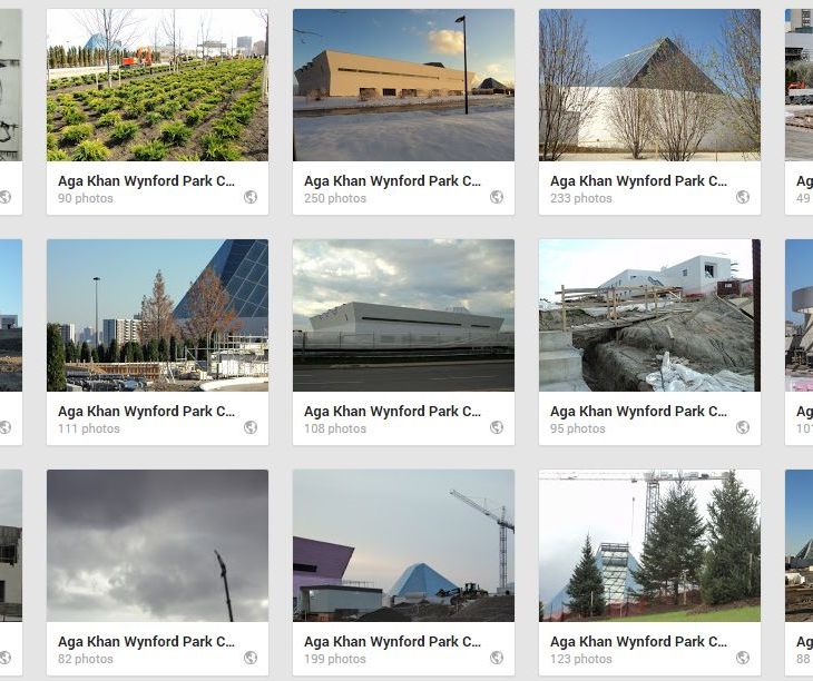 Mehdi Esmail: Aga Khan Wynford Park Construction Projects - Sept. 2014