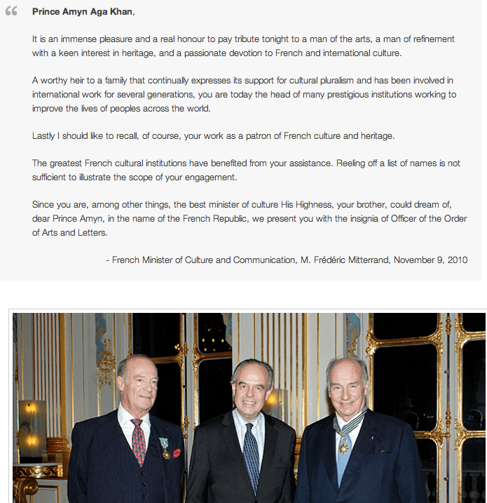 Prince Amyn - French Government