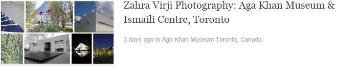 Zahra Virji Photography: Aga Khan Museum & Ismaili Centre, Toronto Zahra Virji Photography: Aga Khan Museum & Ismaili Centre, Toronto
