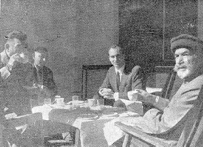 Mowlana Hazar Imam (His Highness Prince Karim Aga Khan) with Mir of Jupis, Ghizer.