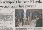 Chausath Khamba tomb reopens after four years of painstaking work