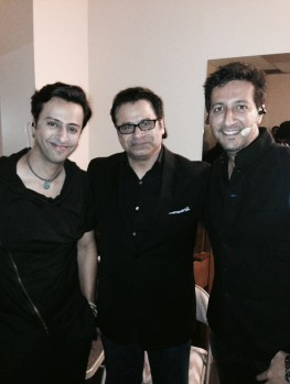 Salim & Sulaiman Merchant with Aziz Dharani