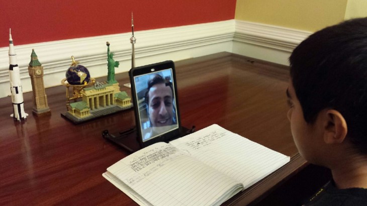 SS-Aspring Astronaut -Qayl interviewing