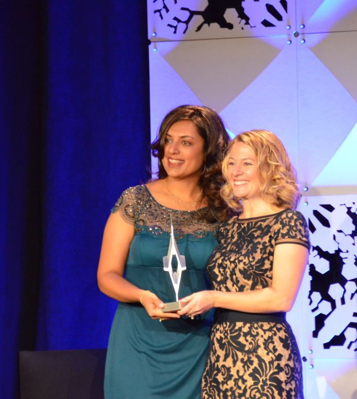 Zohra Hemani receives Emerging Leader Award from Society of Women Engineers of USA
