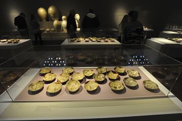 Lost Dhow Staff file photo/DAN PEARCE Items recovered from an ancient shipwreck are on display at the Lost Dhow exhibit at the Aga Khan Museum. The exhibit opened to the public this month.