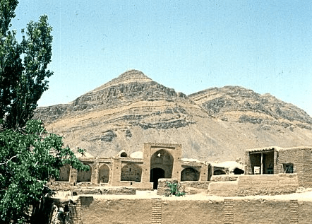 Kahak served as the residence and headquarters of Nizari Imams in the late 17th and early 18th centuries. Image: The Institute of Ismaili Studies