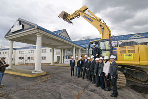 Merani family: Work begins on DoubleTree hotel in Niagara Falls, USA