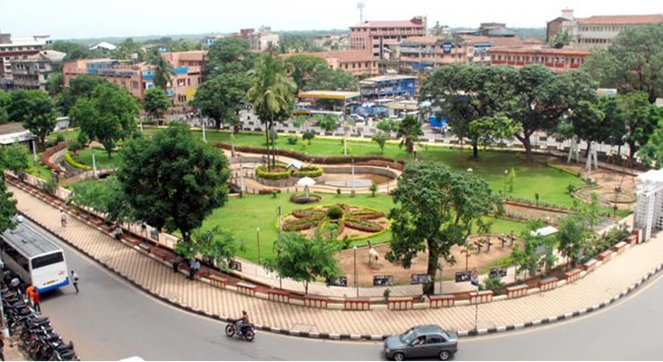 Golden Shower trees at Aga Khan Park, Margao, Goa