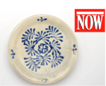 This ninth-century Gongxing dish's blue-and-white glaze is a precursor of the trademark decoration of later Chinese ceramics. (Image via Now Magazine)