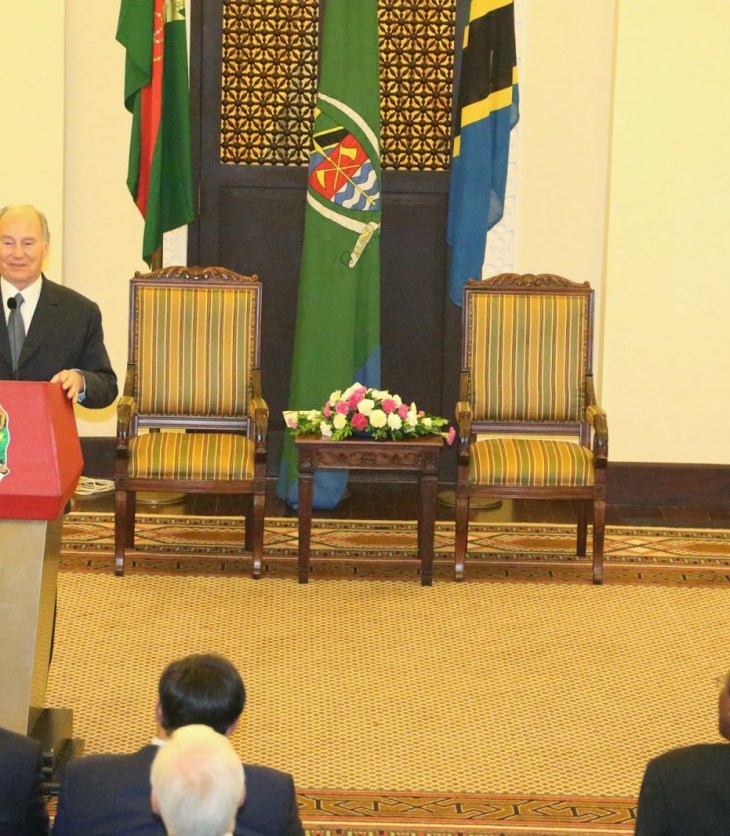 February 23, 2015: Photos: His Highness the Aga Khan with President of Tanzania Dr. Jakaya M Kikwete