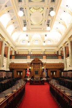Sherali Hussein of Ismaili Muslim Community of British Columbia, leads the Legislative House with Prayers