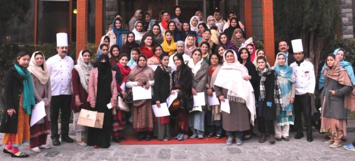 Serena Gilgit organizes 2-week long cooking classes for women