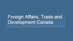 Canada launches International Development and Humanitarian Assistance Civil Society Partnership Policy
