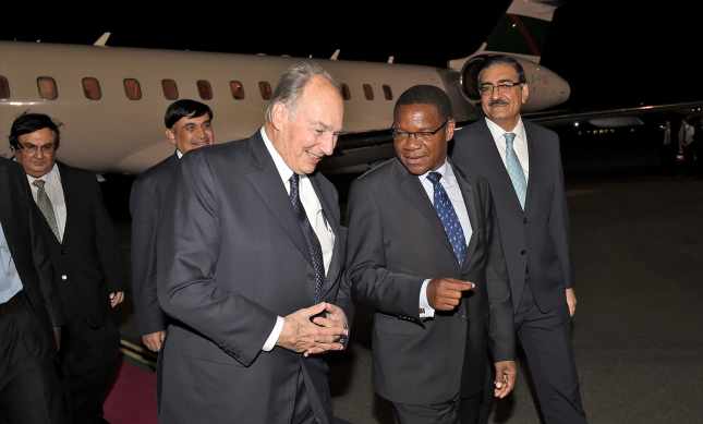 Mawlana Hazar Imam arrives in Dar es Salaam