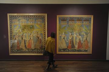 Indian influence in new exhibit at Aga Khan Museum - British painter Howard Hodgkin's work at display