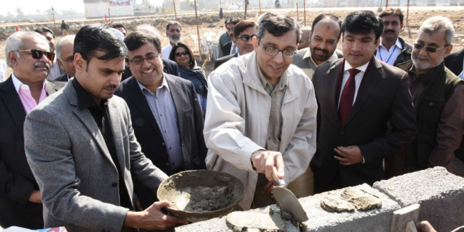 Aga Khan University breaks ground for new Research and Training Centre in Matiari District of Sindh, Pakistan