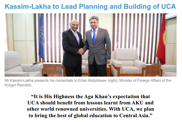 University of Central Asia Special Issue - QNewsletter