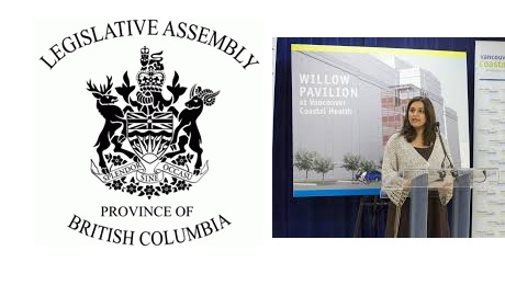 Yasmin Jetha presents to the British Columbia Legislative Assembly Committee on Children and Youth