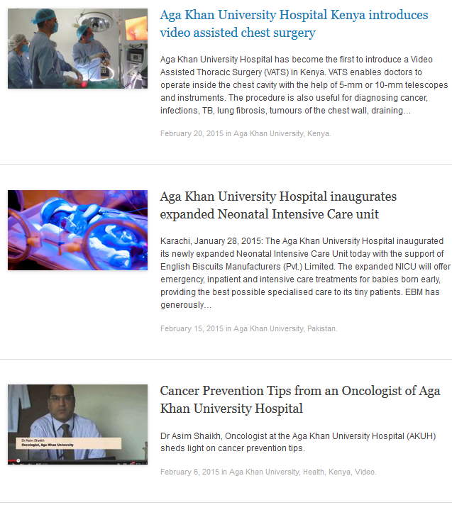 Aga Khan Univerrsity Hospital