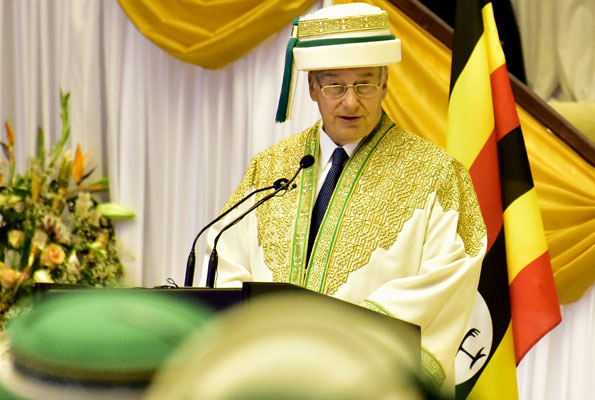 His Highness the Aga Khan during the 15th graduation ceremony of the Aga Khan University on Thursday said the university will focus on the health sector so that Ugandans do not seek quality healthcare abroad.
