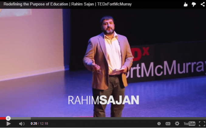 Rahim Sajan at TEDxFortMcMurray