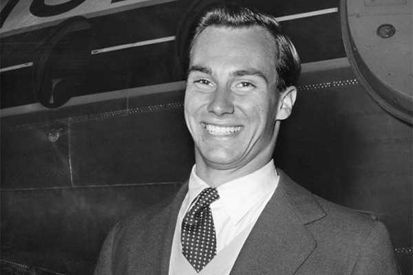 A young Aga Khan IV at Orly airport in Paris ahead of a visit to London, February 1958. (Photo: AFP via Aquila Style)