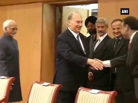 Video: Vice President Hamid Ansari meets Prince Karim Aga Khan