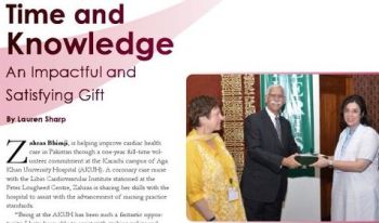 Zahraa Bhimji: Time and Knowledge - An Impactful and Satisfying Gift