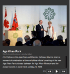 Aga Khan Park - Inside Toronto - Aga Khan opens new park at Ismaili Centre