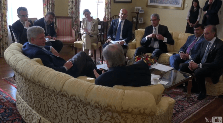 Video: His Highness the Aga Khan in conversation with Canadian Prime Minister, Stephen Harper