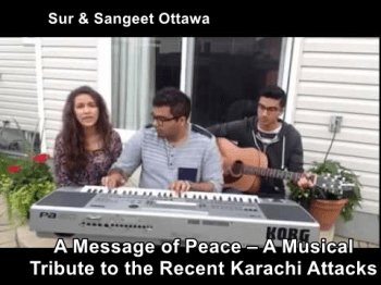 A Message of Peace - A Musical Tribute to the Recent Karachi Attacks