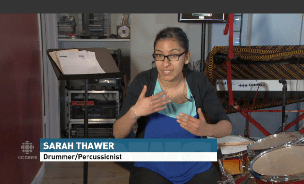 The Drum Guru: Percussionist Sarah Thawer on CBC's My Toronto