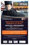 World Partnership Walk Radiothon on June 5