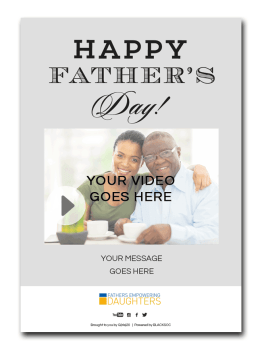 Fathers Empowering Daughters: A Novel Way to Wish Father's Day Greetings