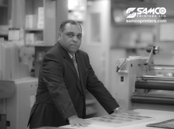 Sam Hirji of Samco Printers: Celebrating 30 years of partnership – committed to Ending Global Poverty